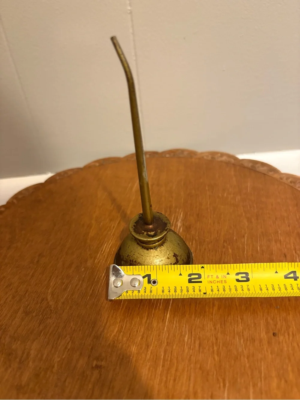 Vintage Mini Oil Can with Spout